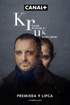 kruk czorny wron nie spi plakat
